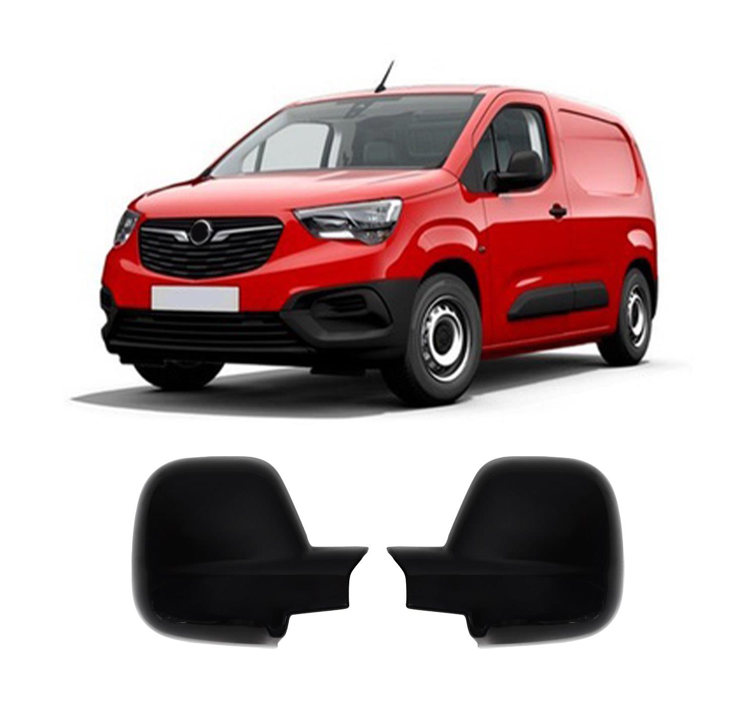 OPEL COMBO E 2019- AYNA KAPAĞI SİYAH ABS