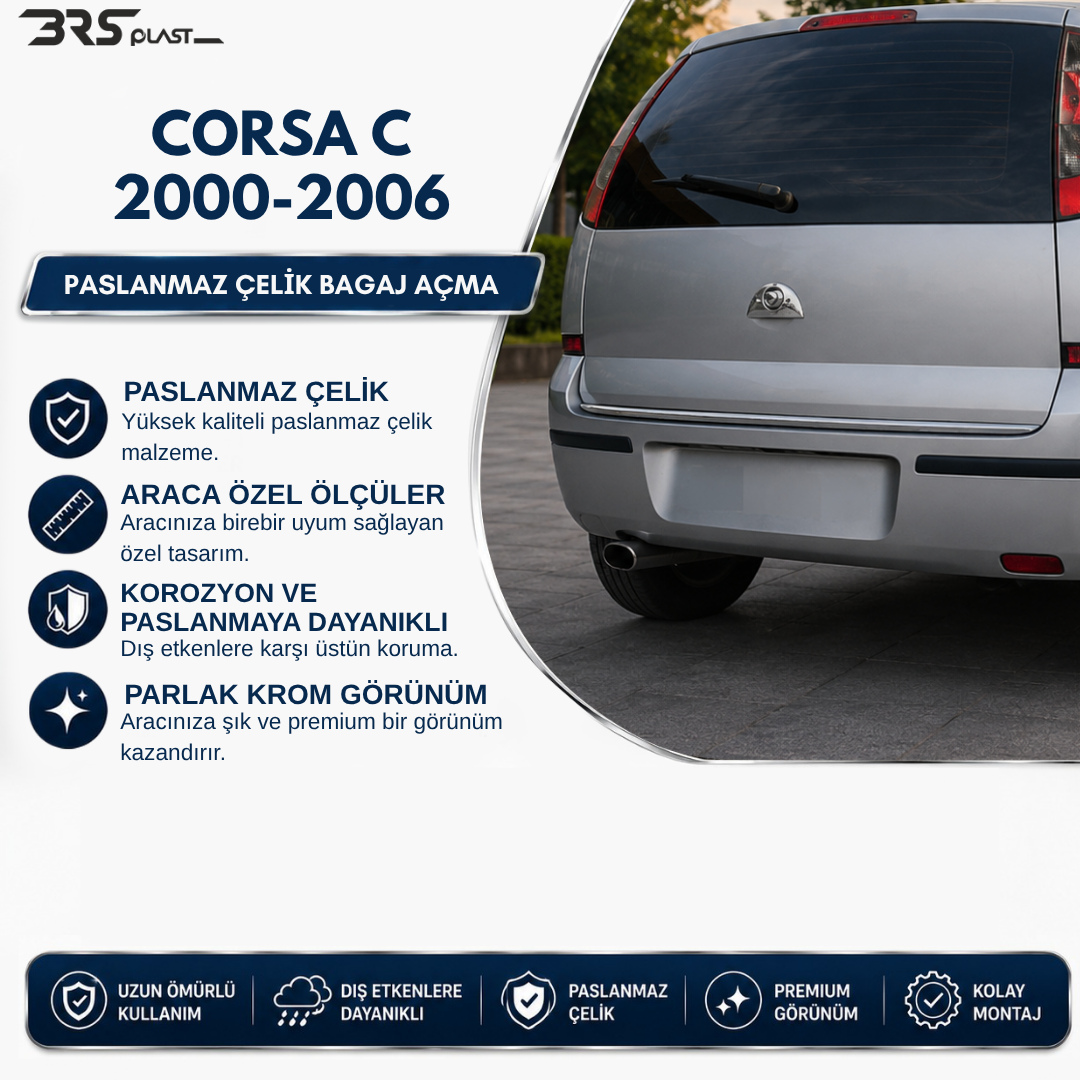 OPEL CORSA C 2000- BAGAJ AÇMA