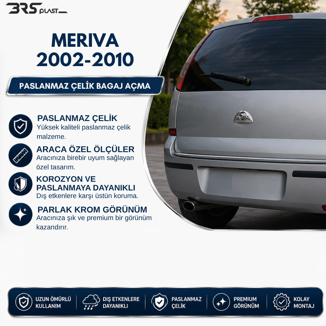 OPEL MERIVA 2002-2010 BAGAJ AÇMA