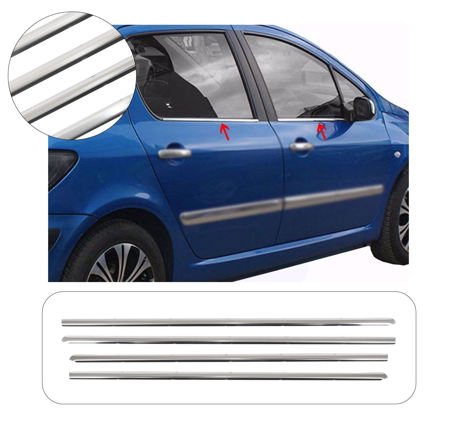 PEUGEOT 307 2001-2008 CAM ÇITASI