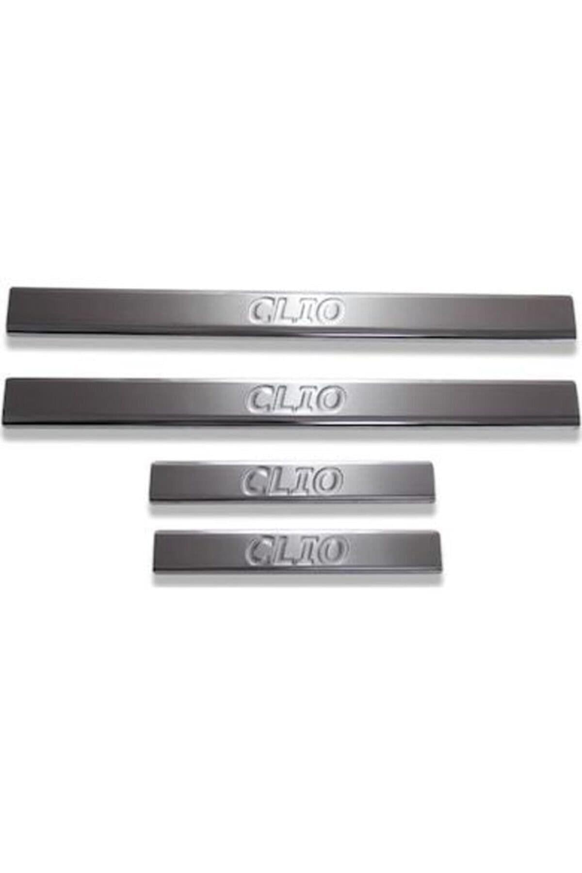 Renault Clio 2 1996-2006 Stainless Steel Chrome Door Sill 4 Pcs.