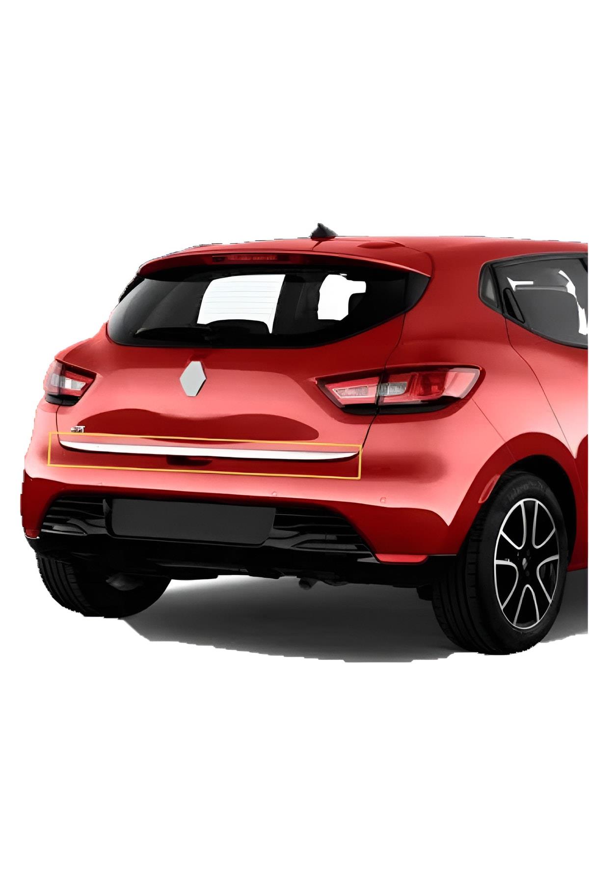 Renault Clıo 4 Hb Krom Bagaj Alt Çıtası P.çelik Formlu 2012 Ve Üzeri
