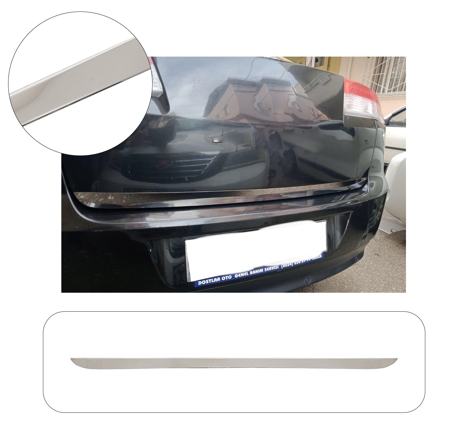 RENAULT LAGUNA 2008- BAGAJ ALT ÇITA