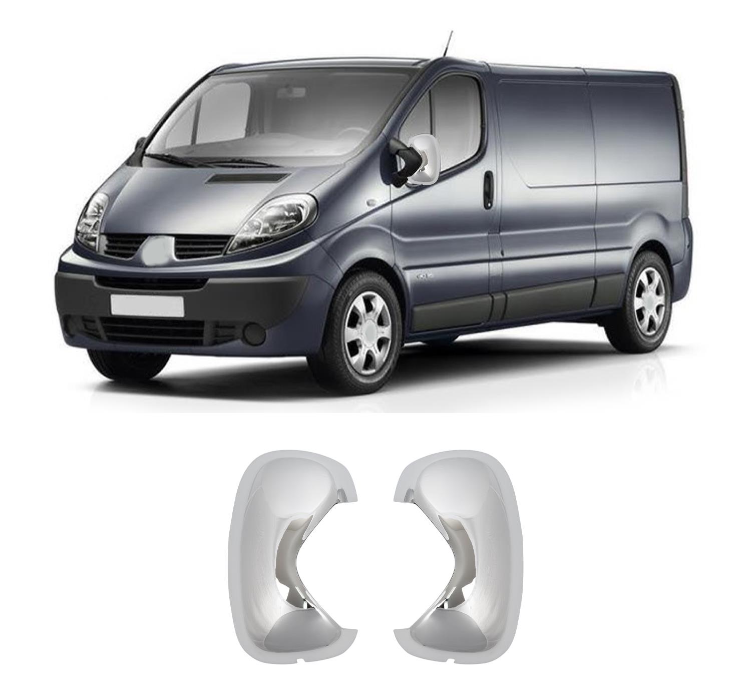 RENAULT TRAFİC 2001-2014 AYNA KAPAĞI ABS KROM