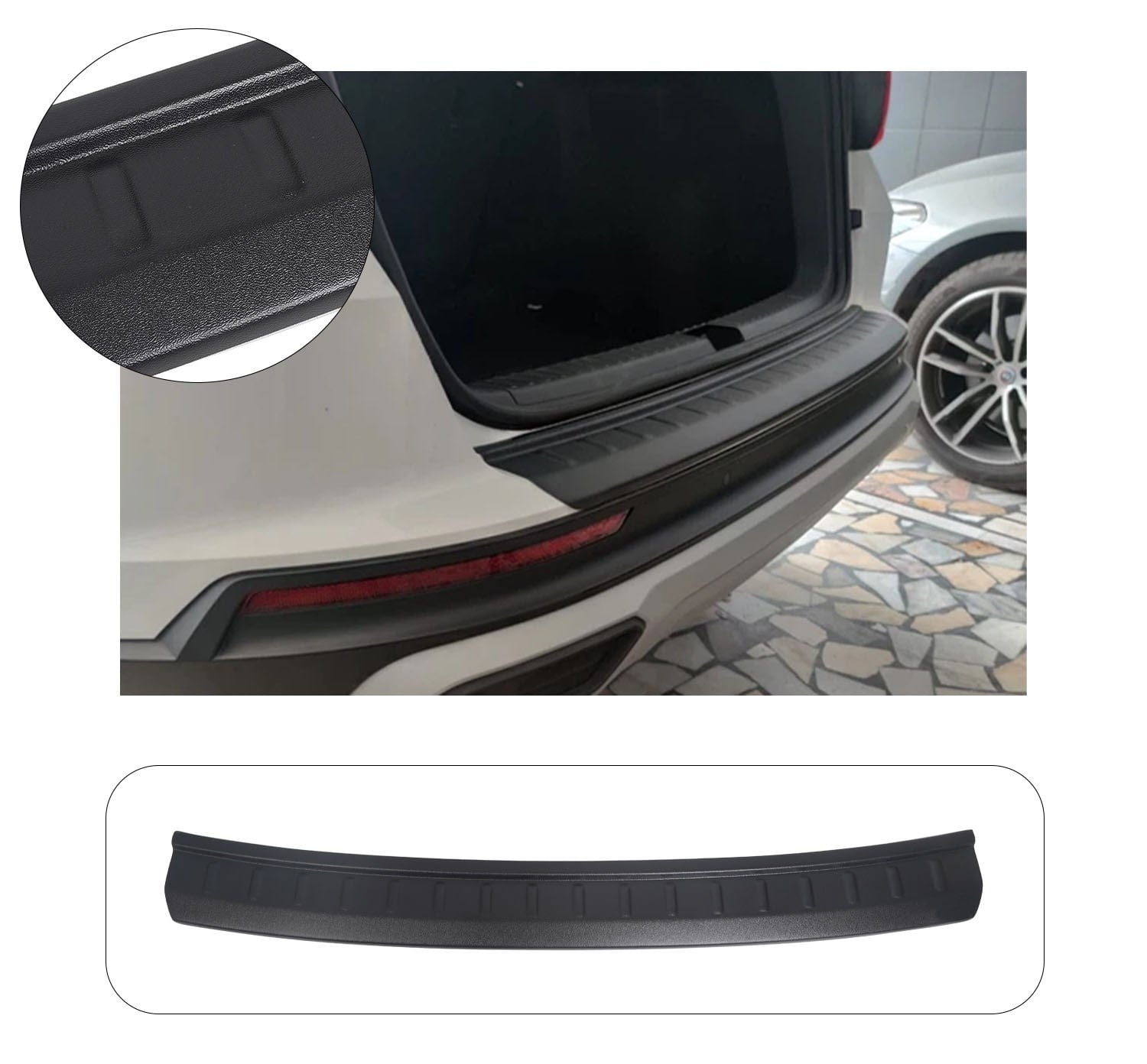 SEAT ATECA 2016- ABS GENİŞ ARKA TAMPON KORUMA