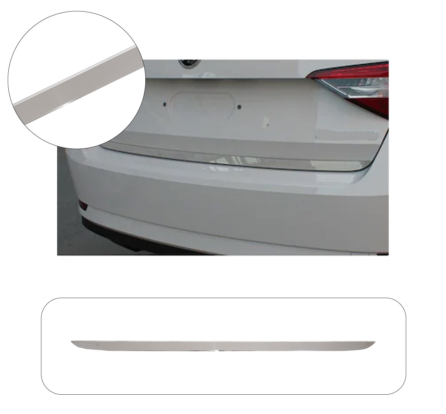 SKODA SUPERB B7 SD 2015  BAGAJ ALT ÇITA P.ÇELİK