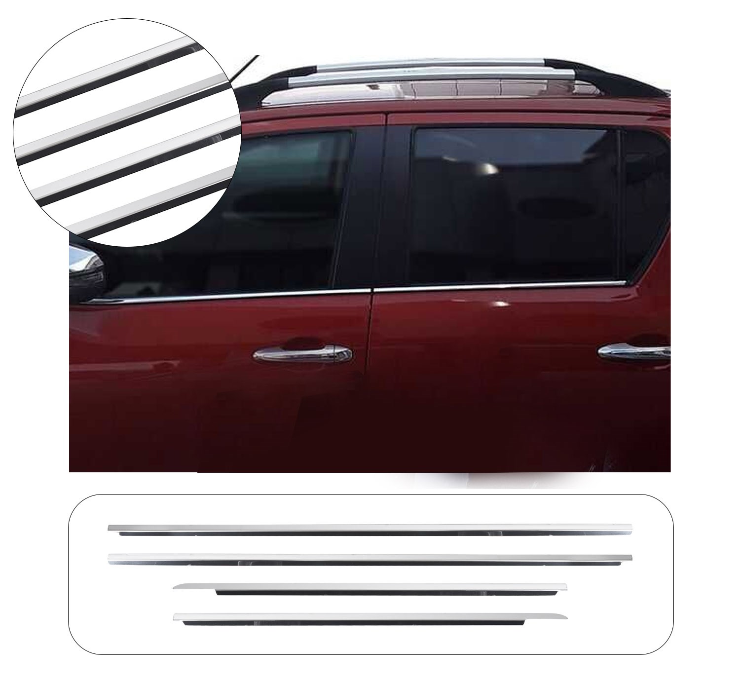 TOYOTA HILUX 2006-2014 CAM ÇITASI 4 PRÇ