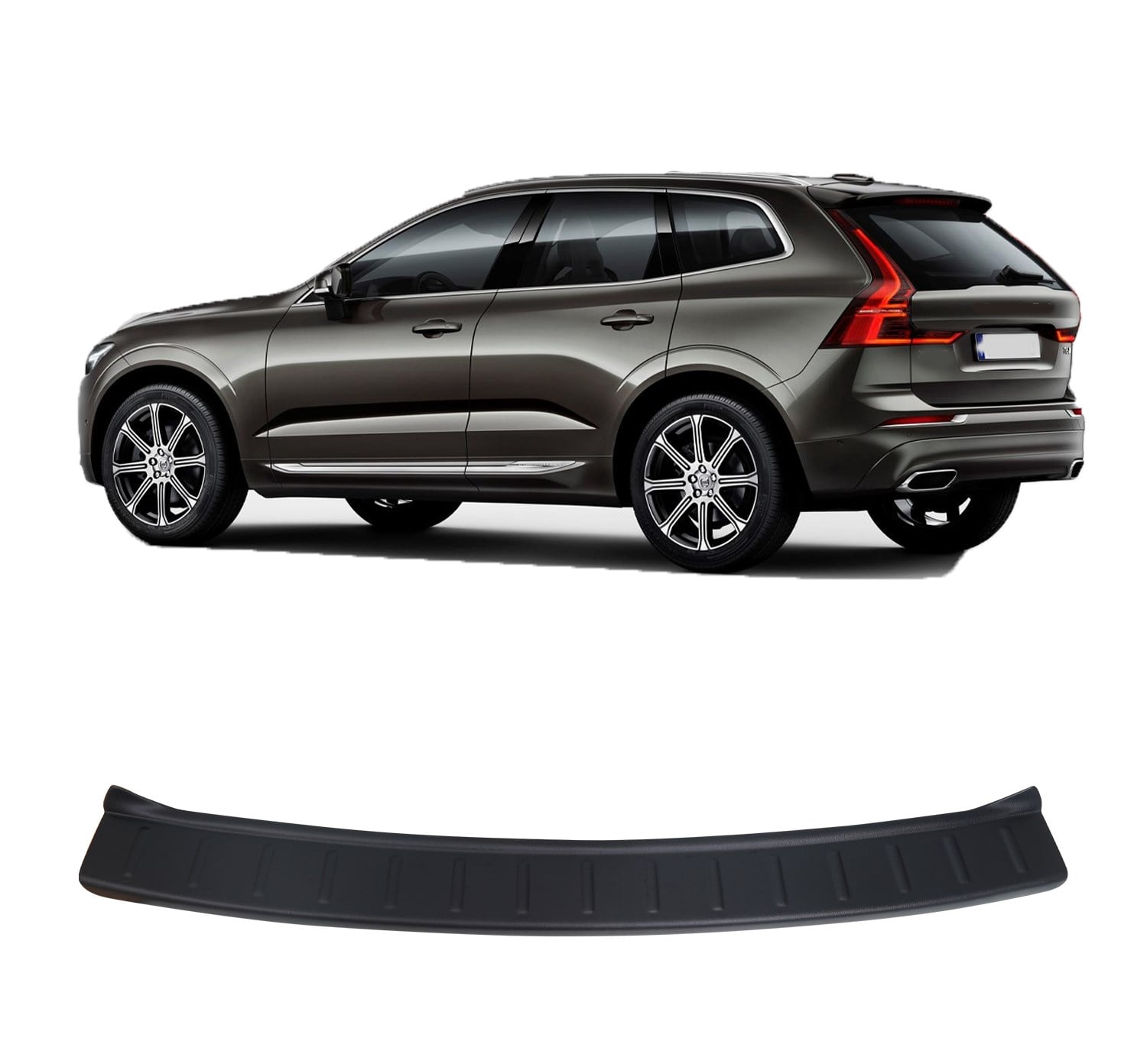 VOLVO XC60 2017- ABS GENİŞ ARKA TAMPON KORUMA