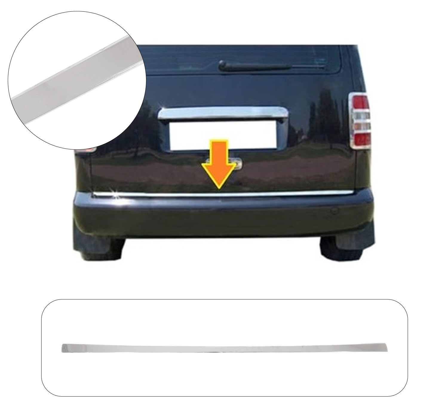 VW CADDY 2010-2014 BAGAJ ALT ÇITA