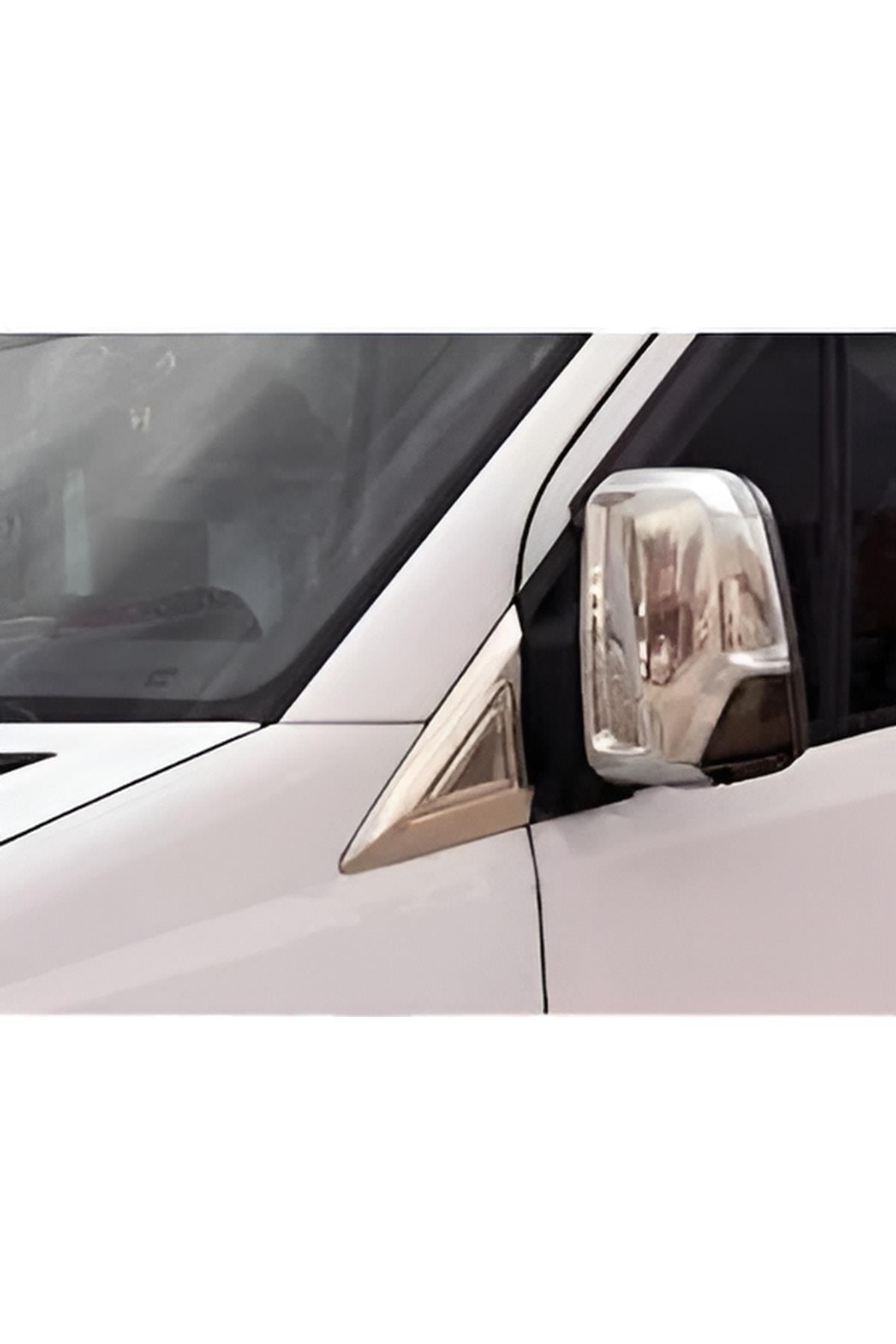 Vw Crafter Krom Kelebek Cam Nikelajı 2 Parça Paslanmaz Çelik 2012-2017 Arası