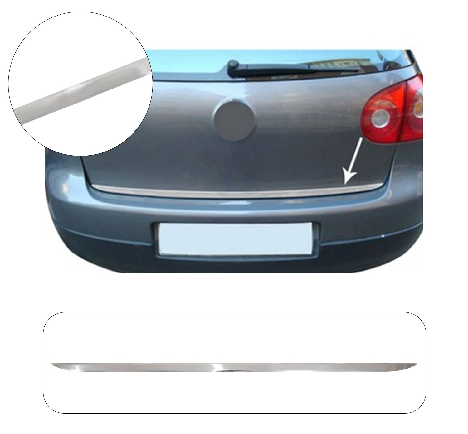 VW GOLF 5 BAGAJ ALT ÇITA