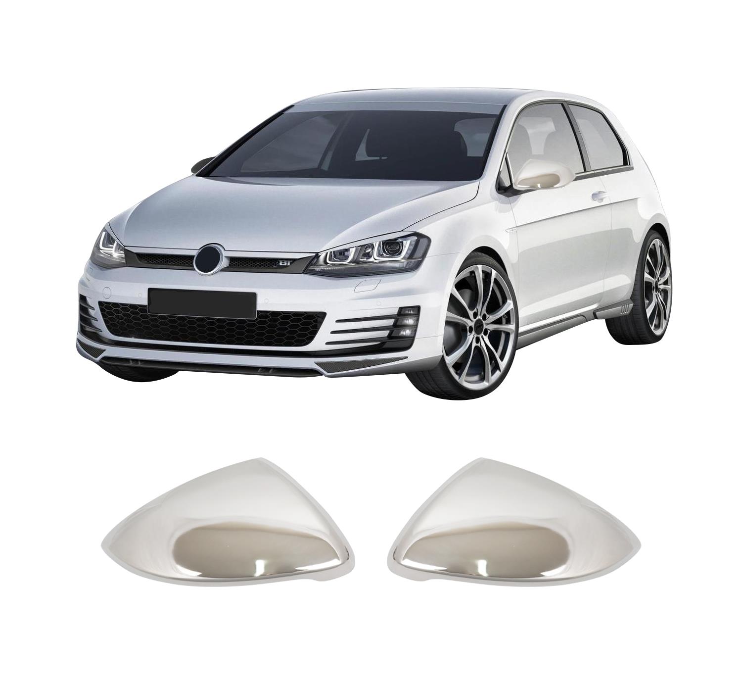 VW GOLF 7 2012-2018 AYNA KAPAĞI PASLANMAZ ÇELİK
