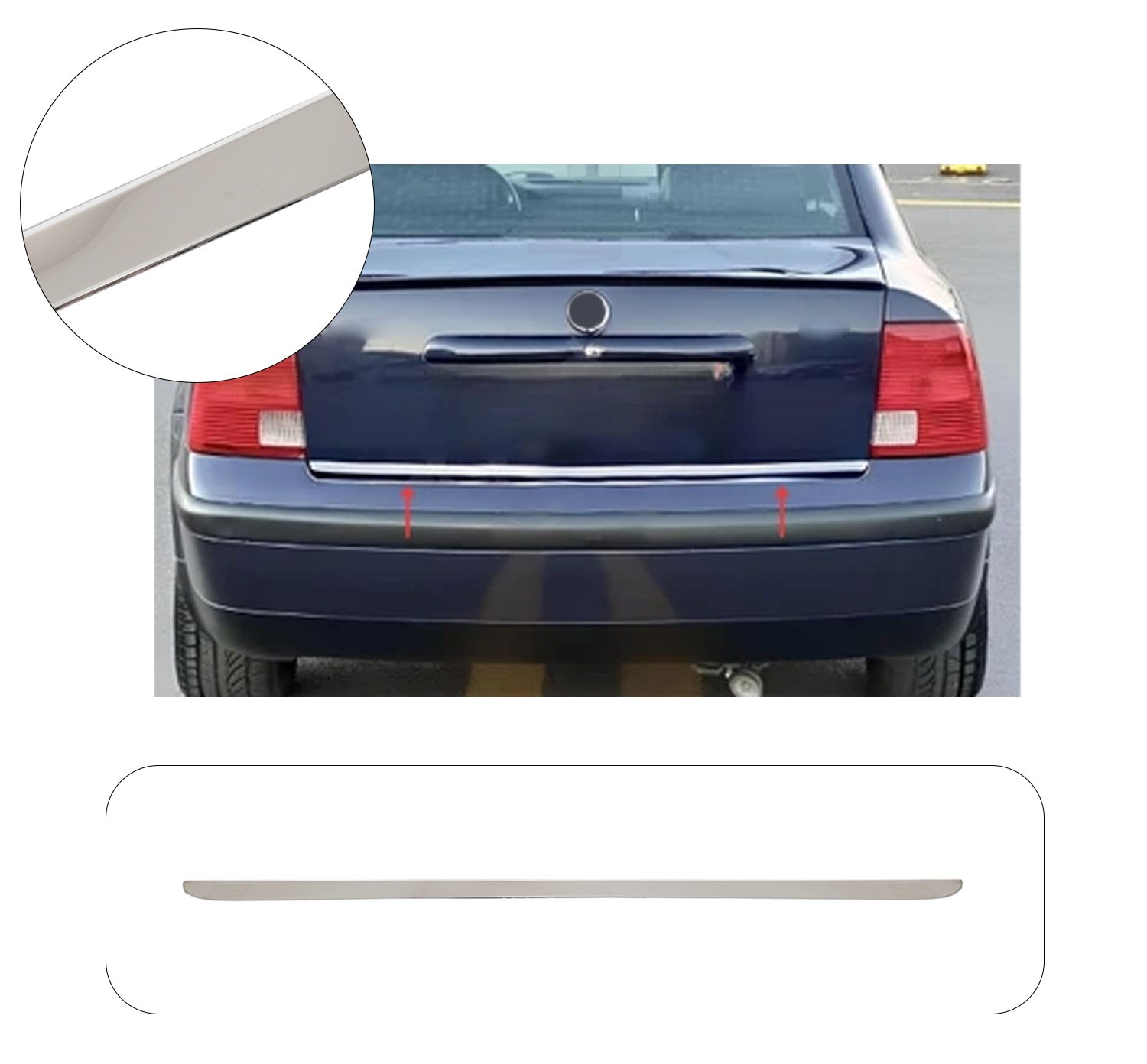 VW PASSAT 3B 1997- BAGAJ ALT ÇITA