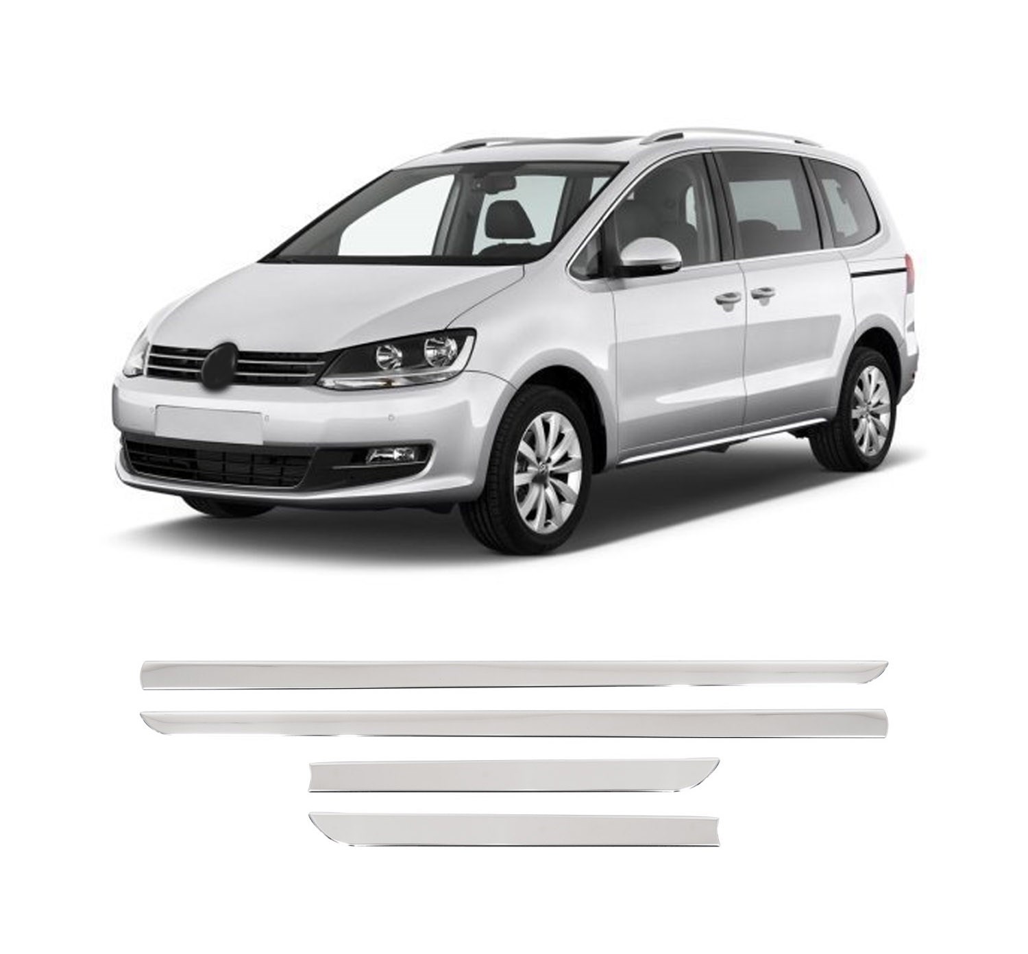 VW SHARAN MK2 2010-2018 YAN KAPI ÇITASI 4 PRÇ