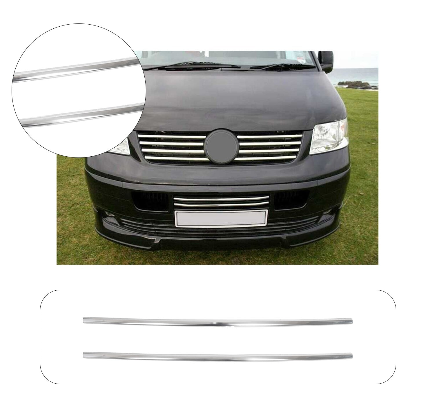 VW T5 2003-2010 ÖN TAMPON ÇITASI