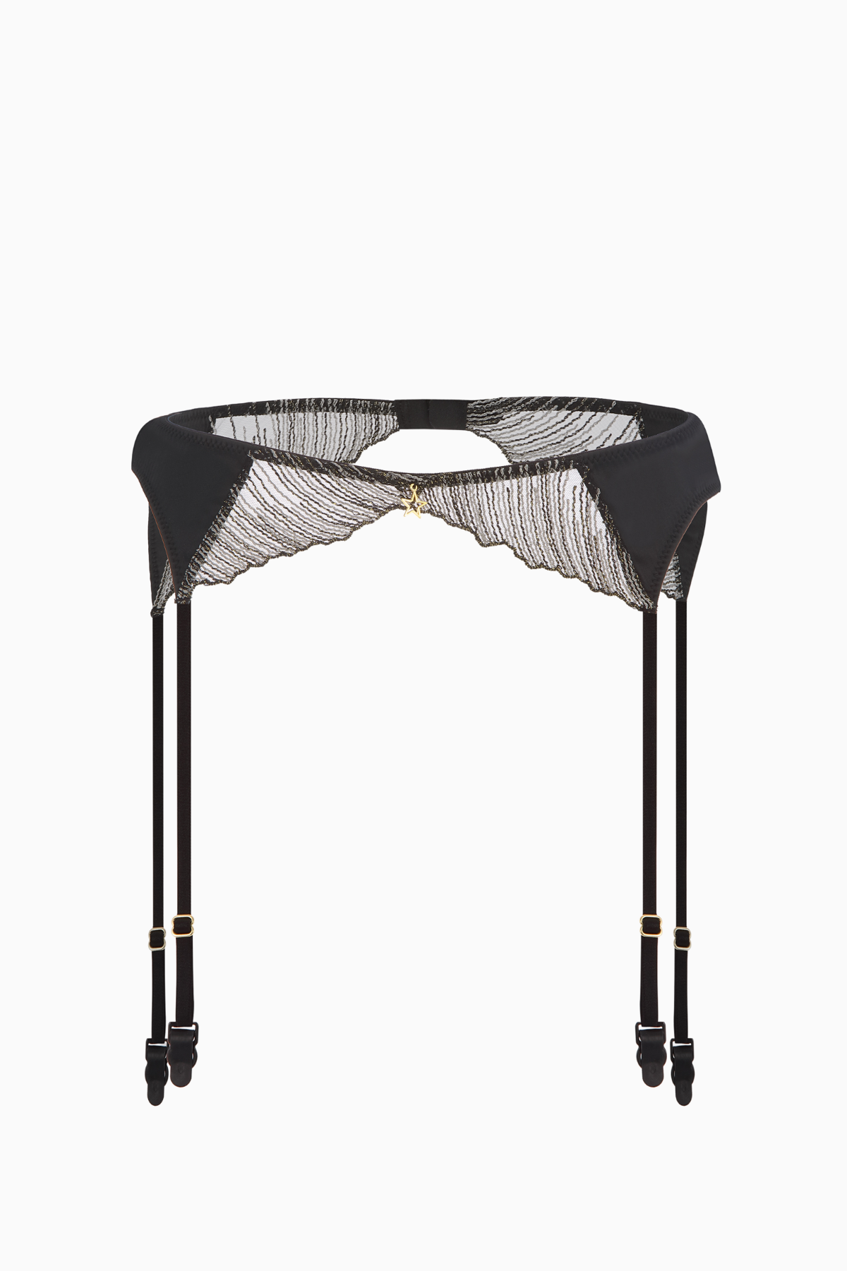 Fashion Brodeli Jartiyer-2584-Siyah