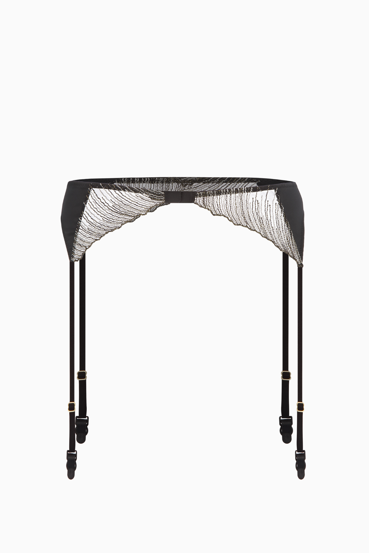 Fashion Brodeli Jartiyer-2584-Siyah