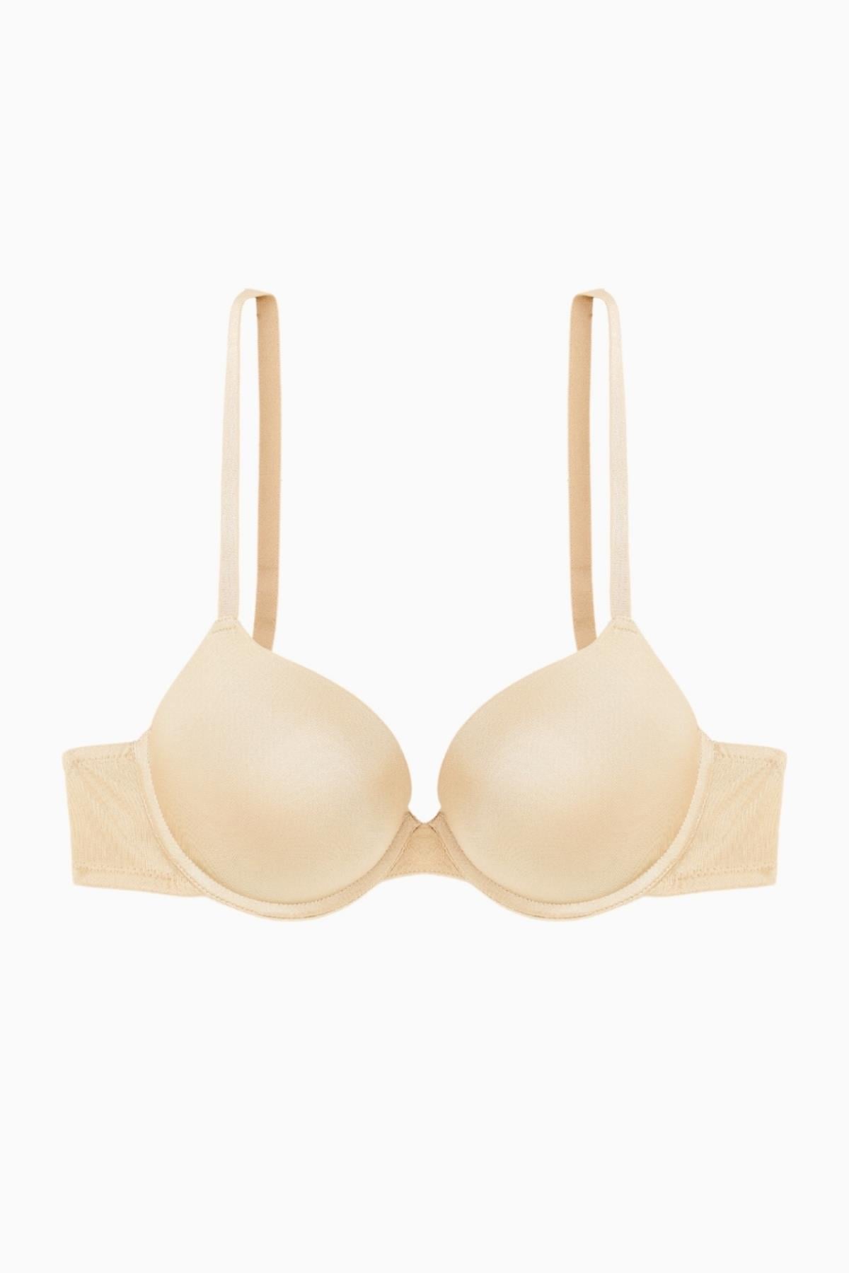 Andes Mikro Sütyen - Double Push Up, Ekstra Dolgulu - Basic - 2527 - Ten