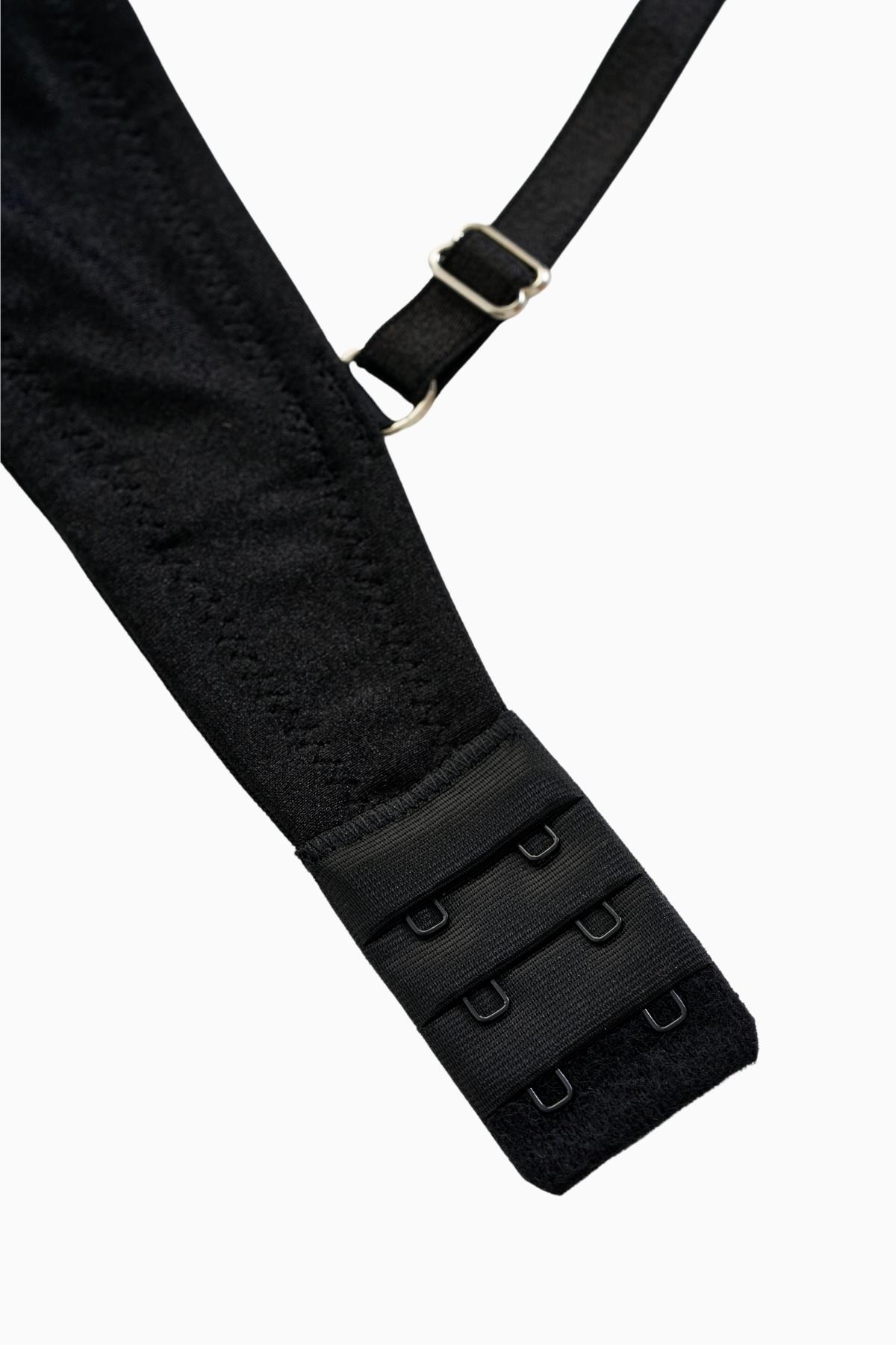 Andes Mikro Sütyen - Double Push Up, Ekstra Dolgulu - Basic - 2527 - Siyah