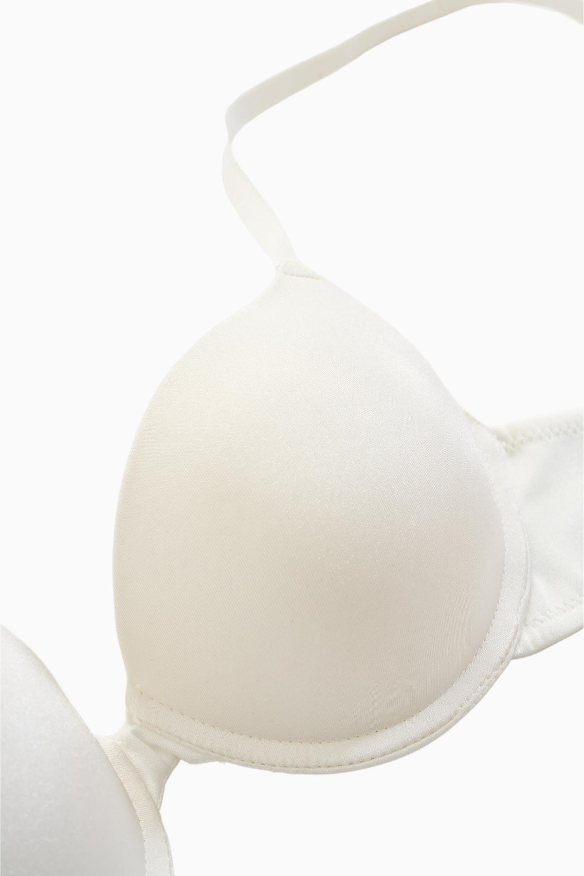 Andes Mikro Sütyen - Double Push Up, Ekstra Dolgulu - Basic - 2527 - Ekru