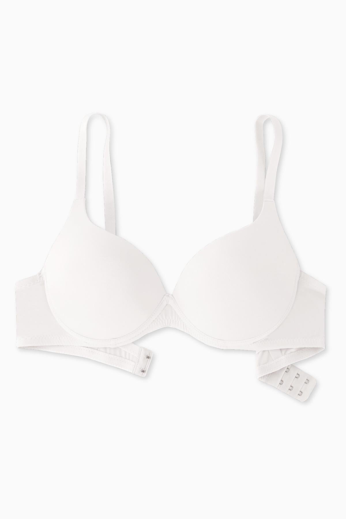 Nora Premium Basic 2224 Ekru Soft Push Up / Yarı Dolgulu Mikro Sütyen