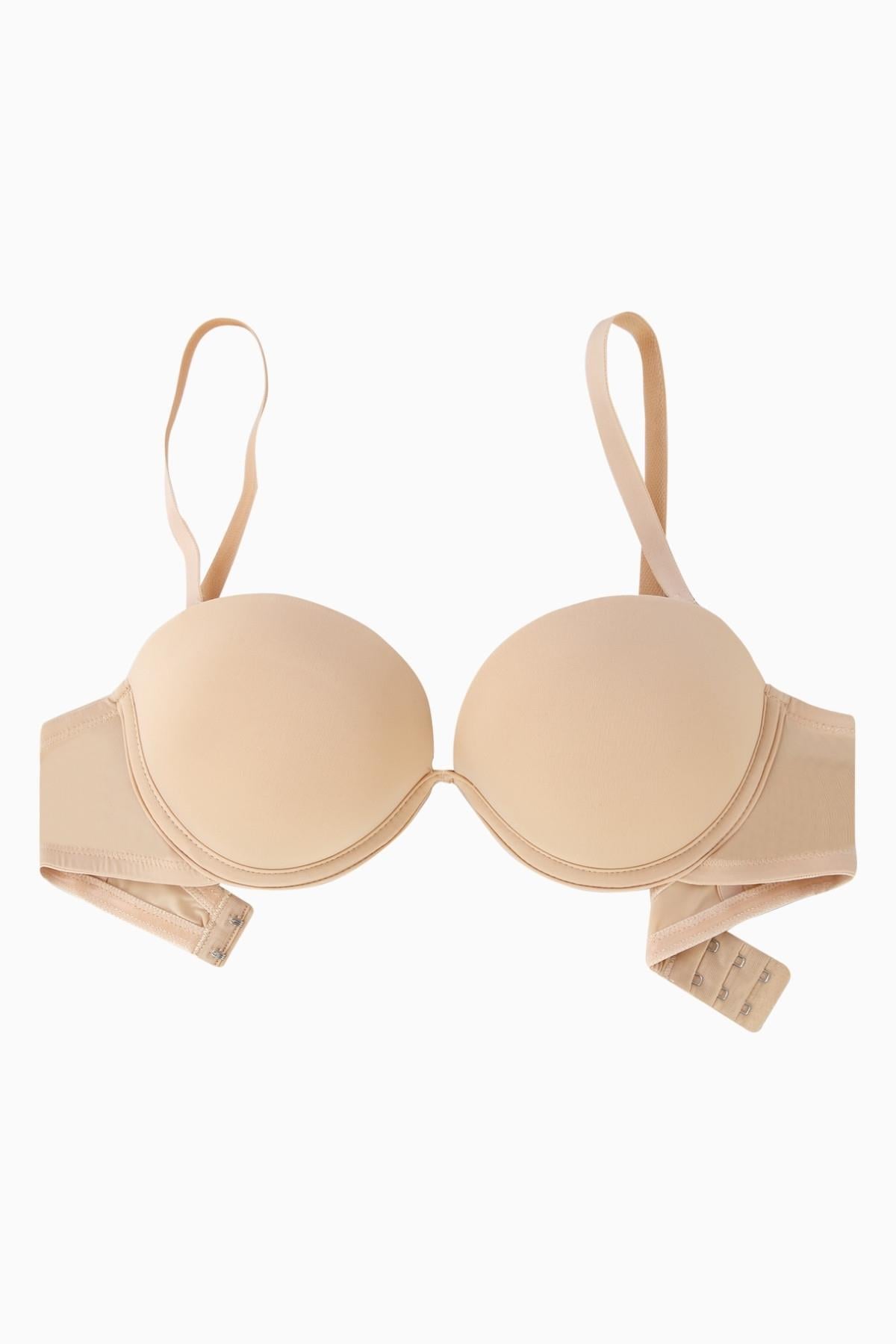 Olympos Premium Basic 2499 Ten Double Push Up/Ekstra Dolgulu Midesiz Mikro Sütyen (Tak-Çıkar Askılı)
