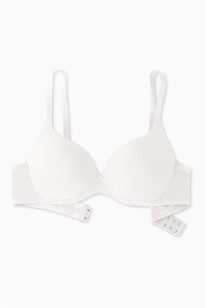 Mia Premium Basic 2223 Ekru Push Up / Dolgulu Mikro Sütyen