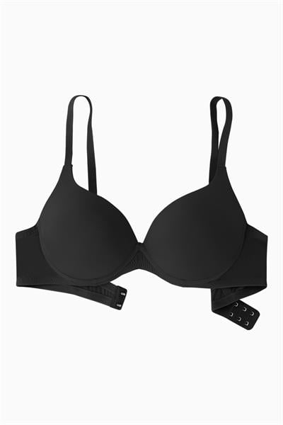 Mia Premium Basic 2223 Siyah Push Up / Dolgulu Mikro Sütyen