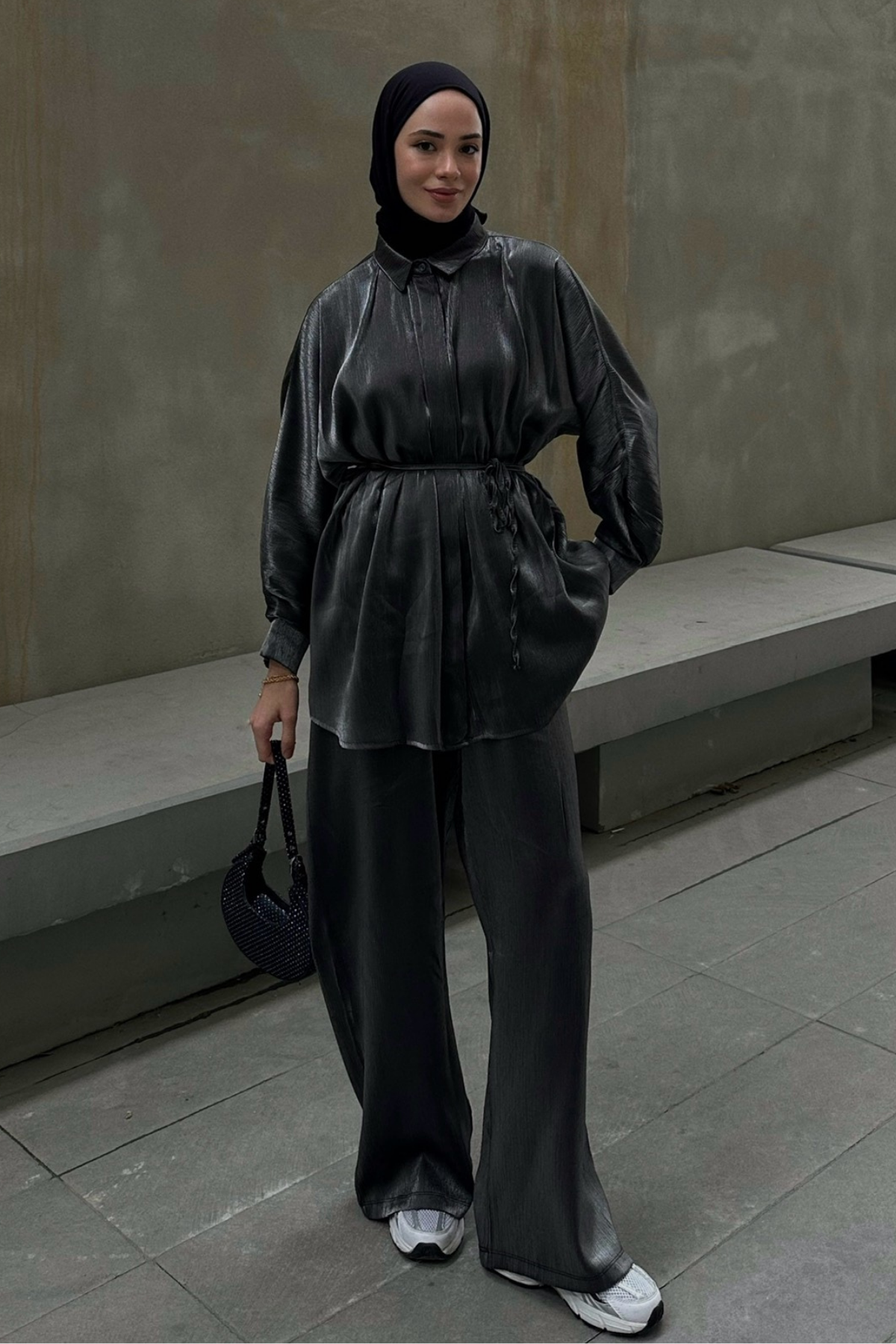 Diamond Saten Takım SİLVER