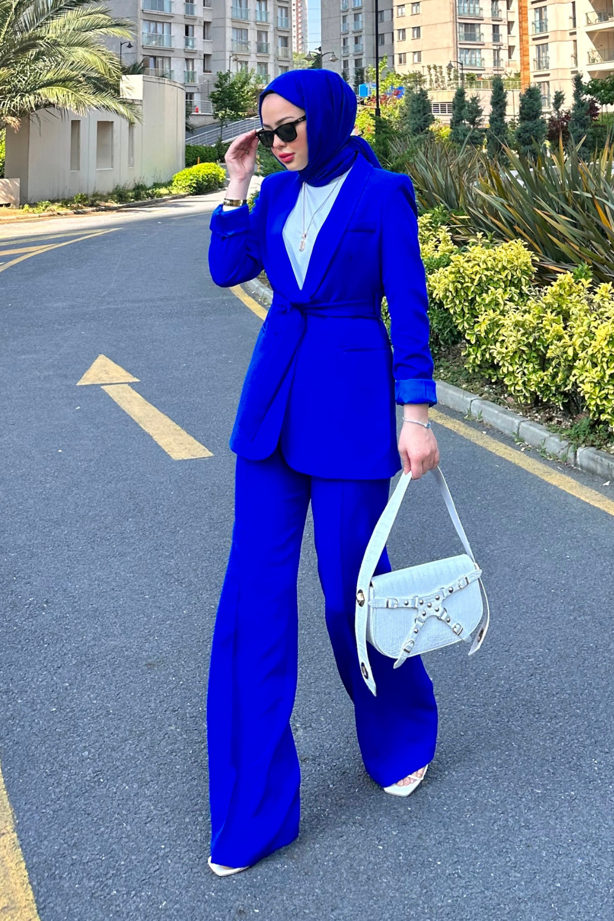 Zra Kuşaklı Palazzo Takım SAKS