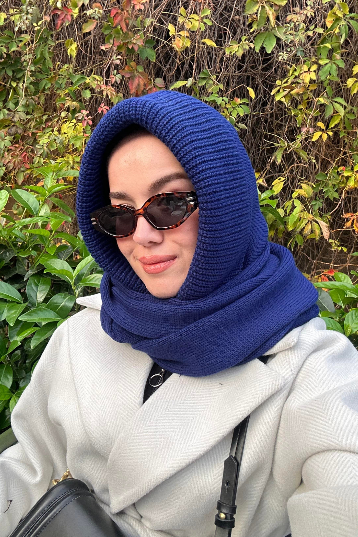 Pinterest Kapüşonlu Bere LACİVERT