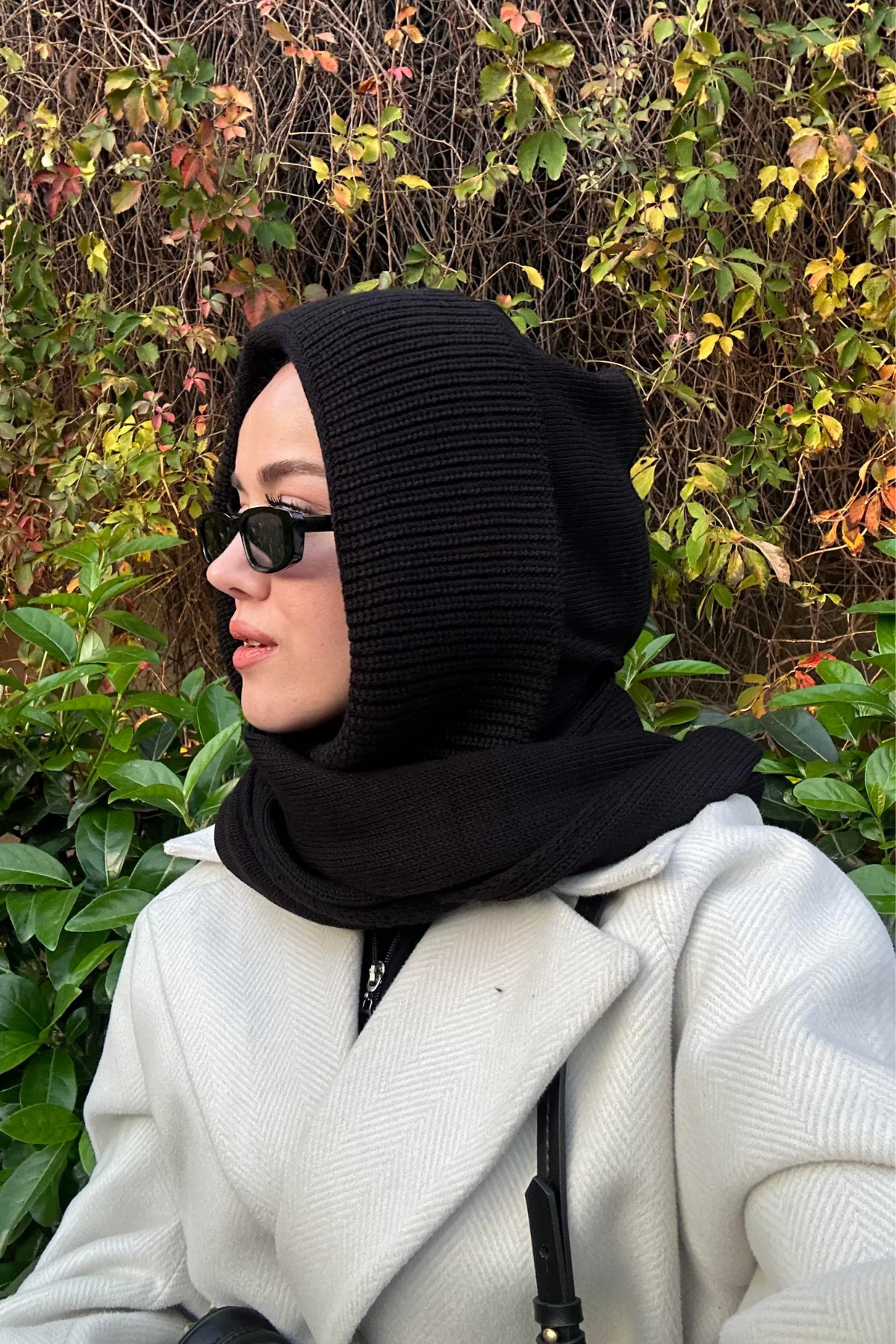 Pinterest Kapüşonlu Bere SİYAH