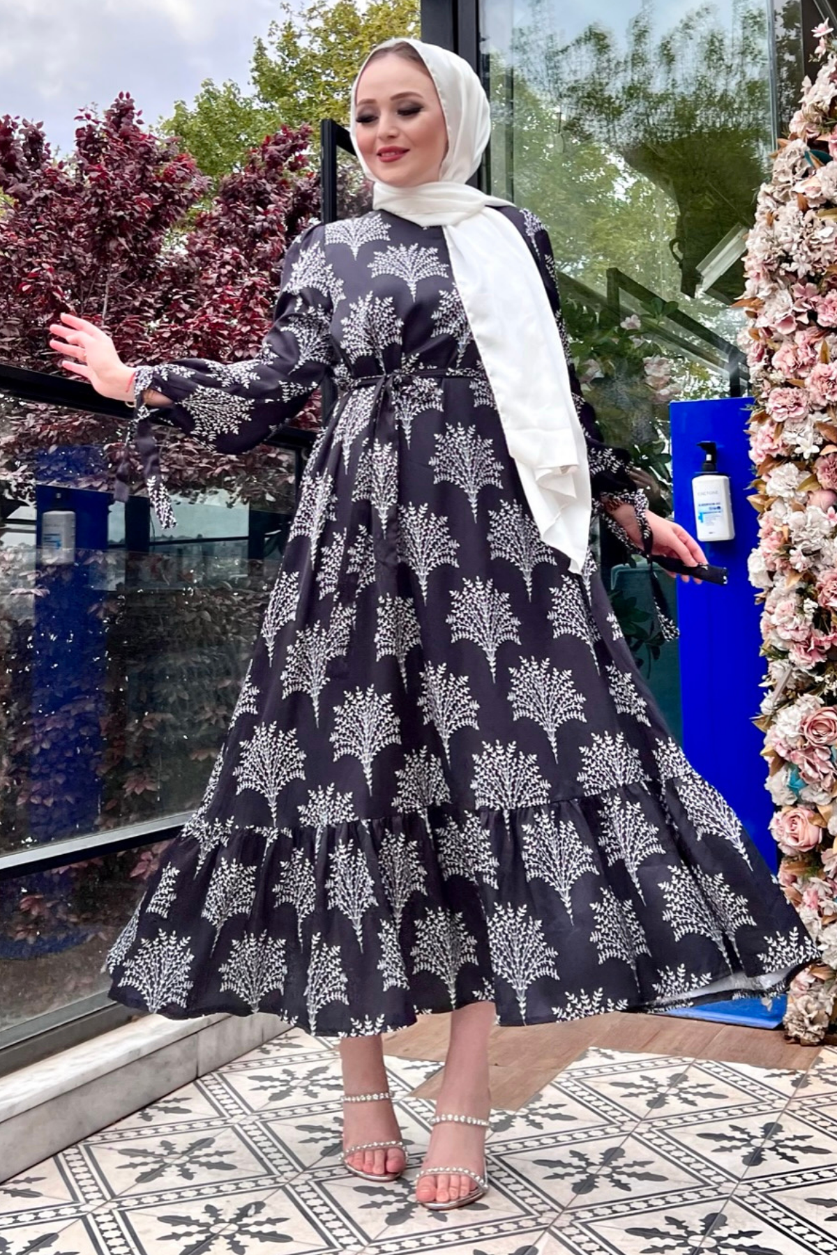 Samir Saten Elbise SİYAH