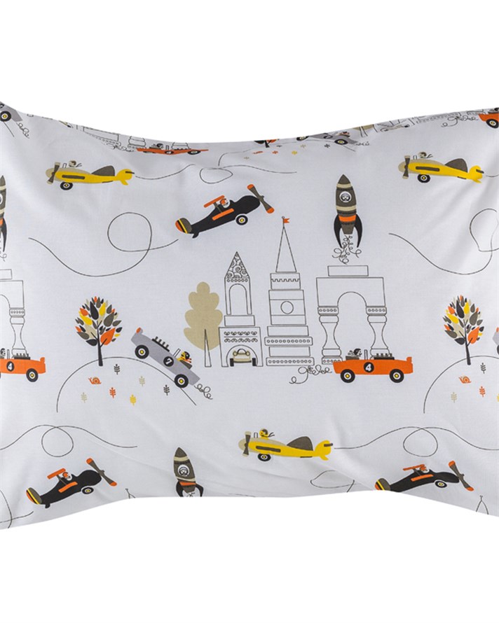 Air Pamuklu 2li Çocuk Yastık Kılıfı 50x70 cm Bej