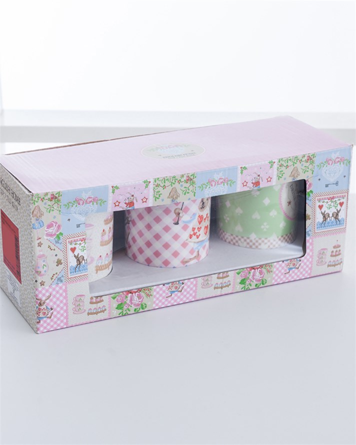 Alice2 New Bone 3lü Kupa 270 ml Pembe - Mavi - Yeşil