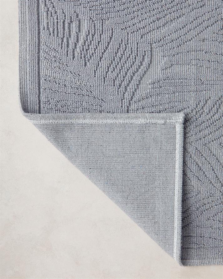 Aligne Pamuklu Bukle Kilim Gri