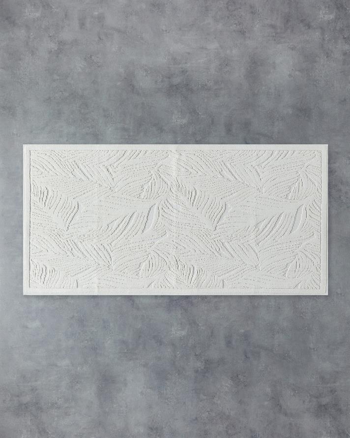 Aligne Pamuklu Bukle Kilim Krem
