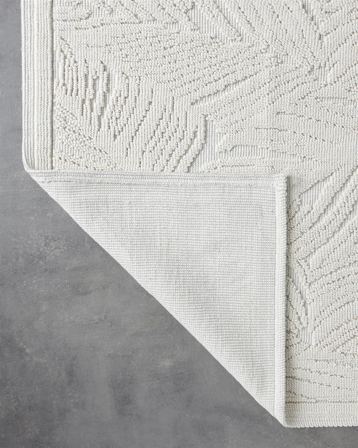 Aligne Pamuklu Bukle Kilim Krem