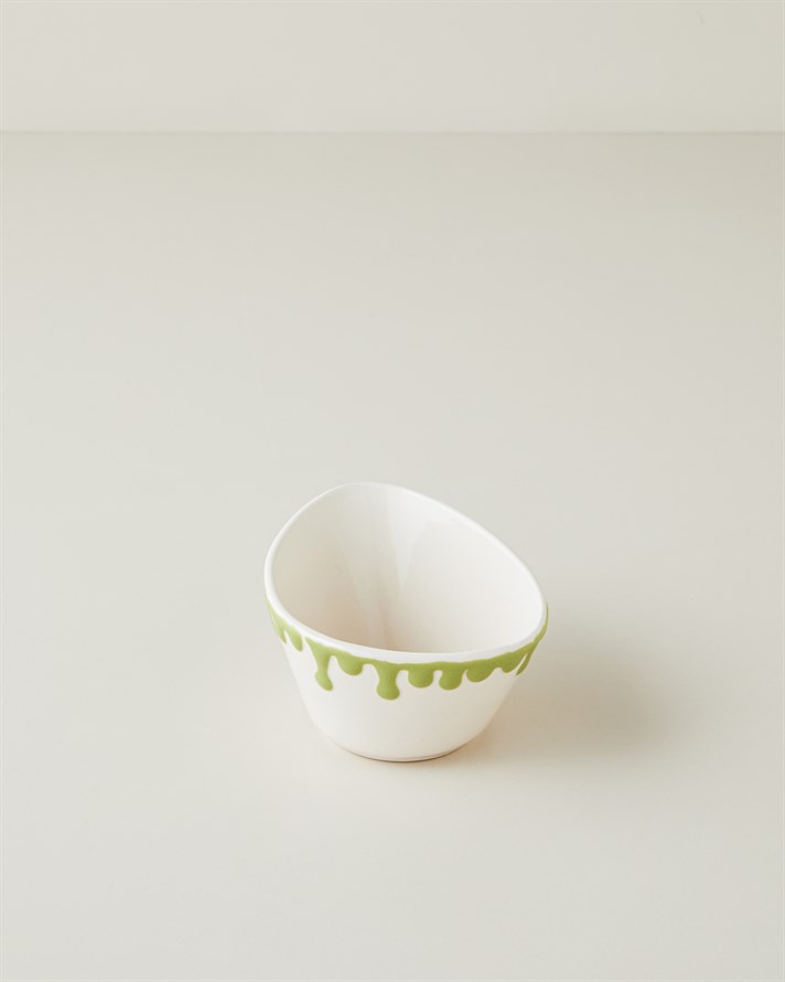 Almond Flow Seramik 3lü Cup 195 ml Renkli