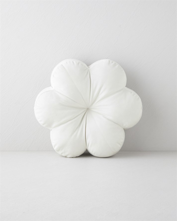 Artistic Bloom Dekoratif Kırlent 40 cm Ekru