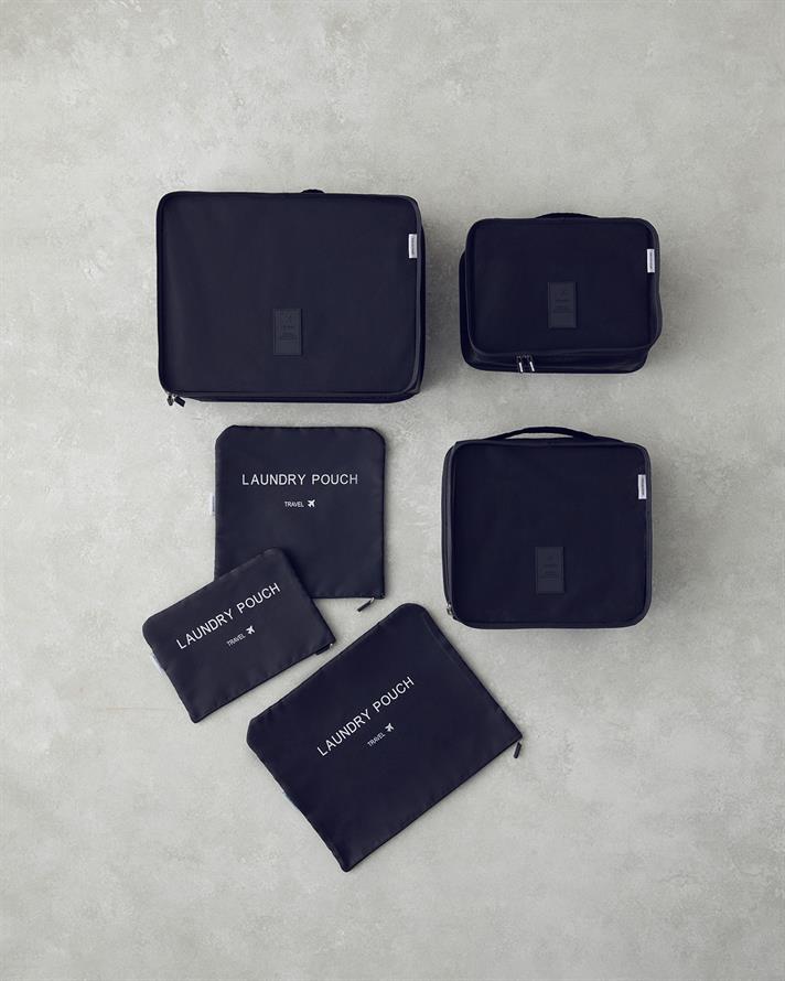 Blare 6lı Organizer Set Siyah
