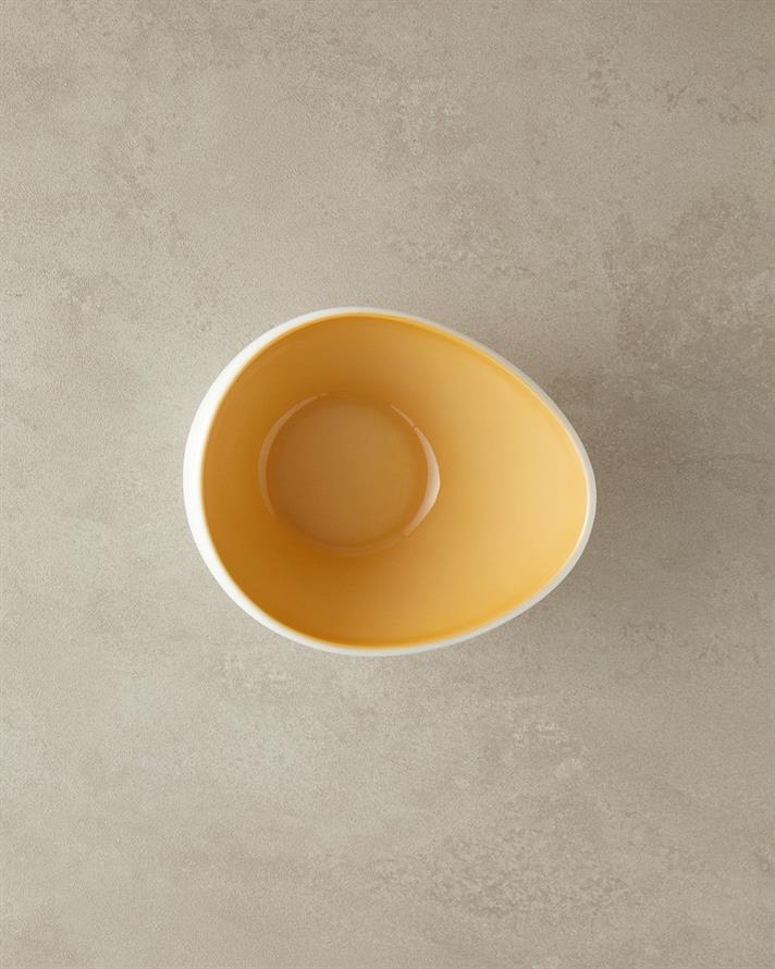 Boho New Bone China Kase Sarı