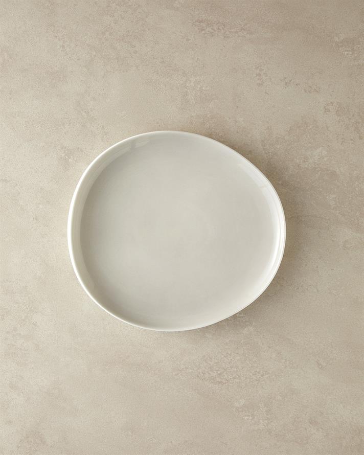 Boho New Bone China Pasta Tabağı 23 cm Gri