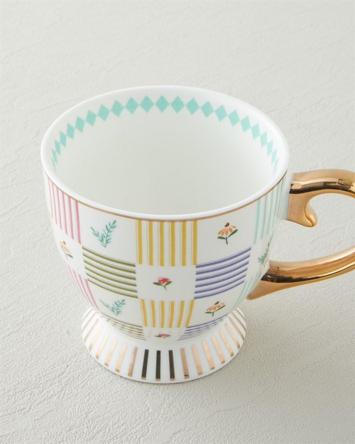 Bright Ophelia New Bone China Kupa 460 ml Renkli