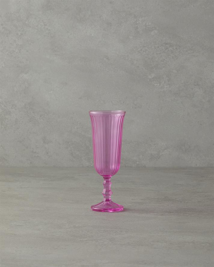 Carnival Cam 3lü Kadeh Pembe