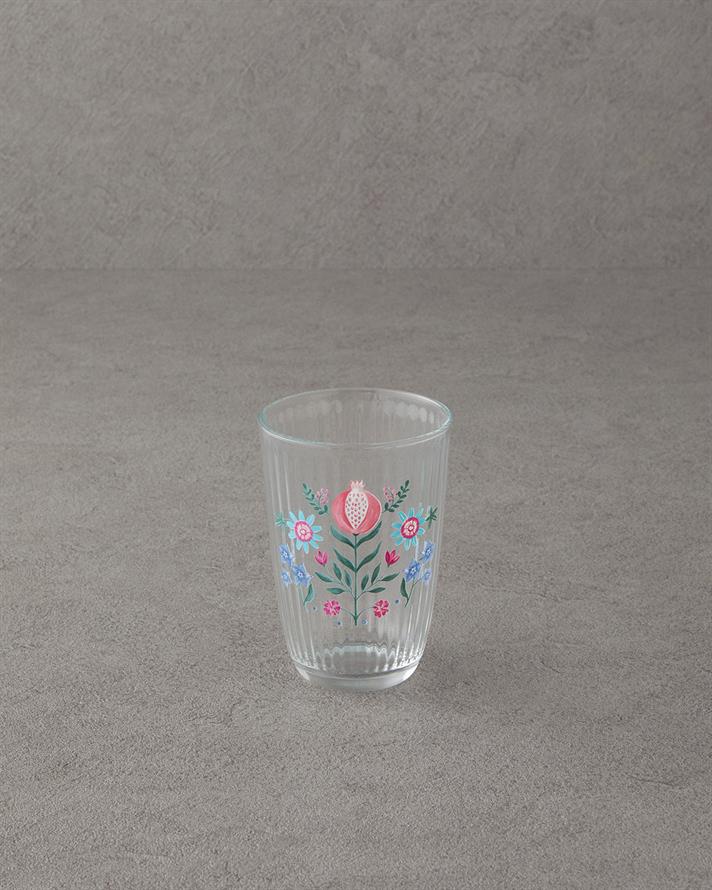 Carnival Tulip Cam 2li Bardak 395 ml Mavi