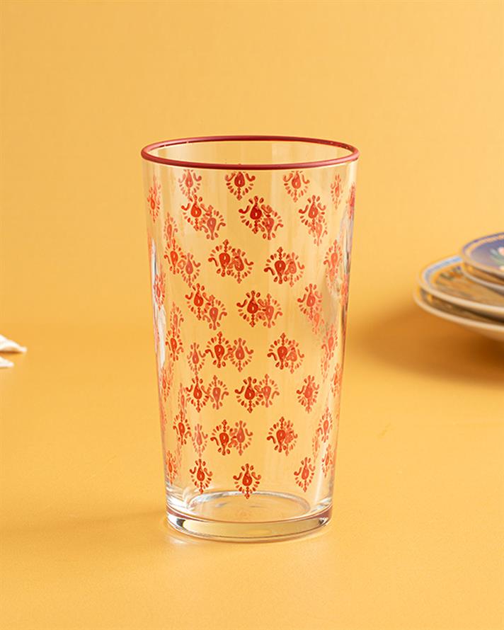 Cartello Cam Meşrubat Bardağı 660 ml Bordo