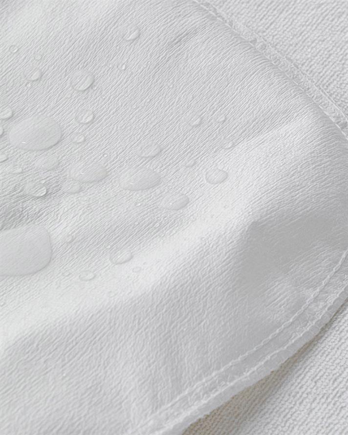 Comfort Pamuklu Sıvı Geçirmez Tek Kişilik Yatak Koruyucu Alez Beyaz