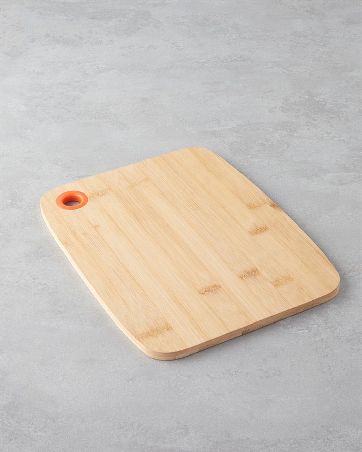 Cora Bambu Kesme Tahtası 30x23 cm Turuncu