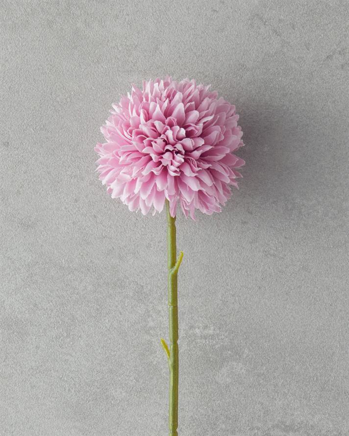 Dandelion Tek Dal Yapay Çiçek 28,5 cm Gül Kurusu